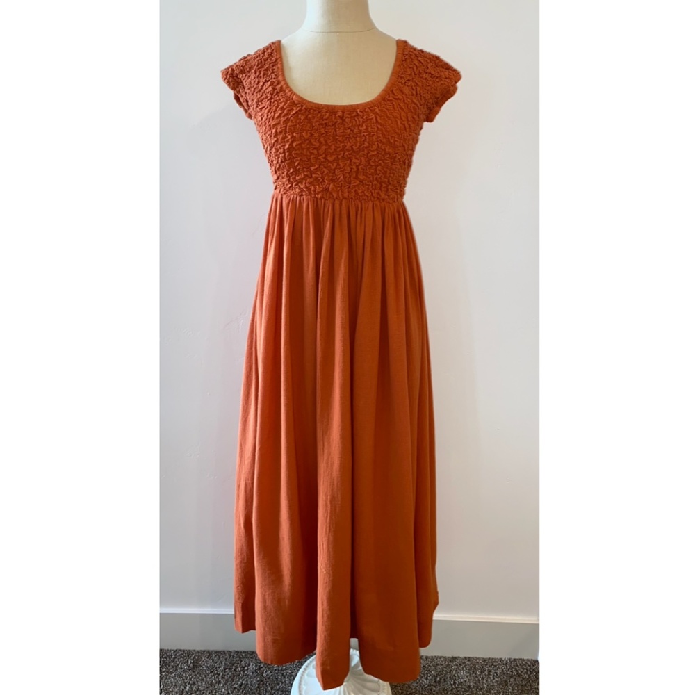 Free People Smoked Maxi Dress